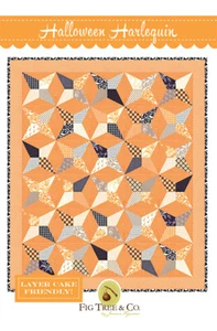 Halloween Harlequin by Fig Tree & Co (Joanna Figueroa) - Picture 1 of 2