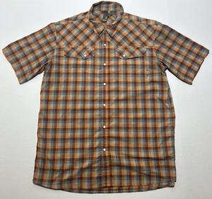 Stio Hemd Herren groß kariert Eddy Pearl Druckknopf Klappentaschen Wandern Freizeit Outdoor - Bild 1 von 6