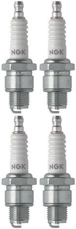 Juego 4 bujías estándar NGK para motor Kawasaki G4TR 1975-1970 100cc Foto 1 de 4