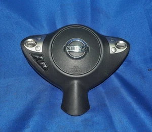 2009-2014 Nissan Maxima Driver Left Steering Wheel Air Bag Assembly Black OEM - Imagen 1 de 10