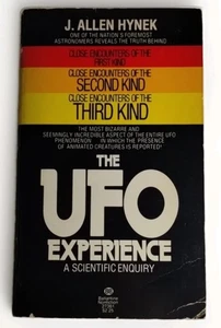 The UFO Experience by J. Allen Hynek 1977 Ballantine Book Paperback UAPs - Imagen 1 de 9