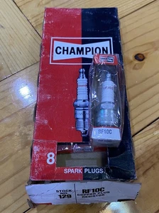 Champion Copper Plus Bujías 129 RF10C Juego De 8 Nuevo Antiguo Stock - Imagen 1 de 2