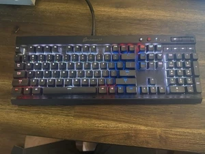 Corsair K70 RGB LED backlit Gaming Keyboard Red Switches - Picture 1 of 11