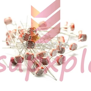 50PCS Photo Light Sensitive Resistor Photoresistor Optoresistor 5mm GL5549 - Picture 1 of 4