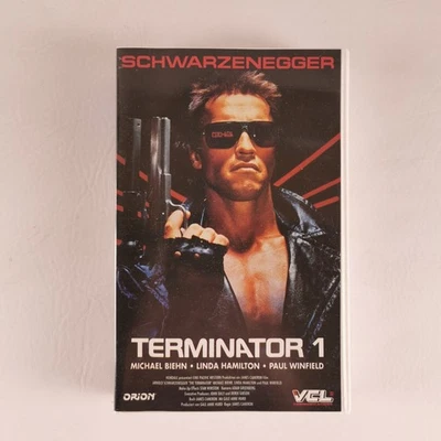 Terminator 1 VHS VCL Arnold Schwarzenegger Linda Hamilton James Cameron 1984 - Bild 1 von 4