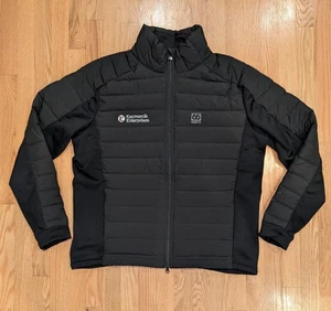 66 North Iceland OK piumino giacca collo zip intera nero 2XL uomo $380 prezzo al dettaglio consigliato  - Foto 1 di 10