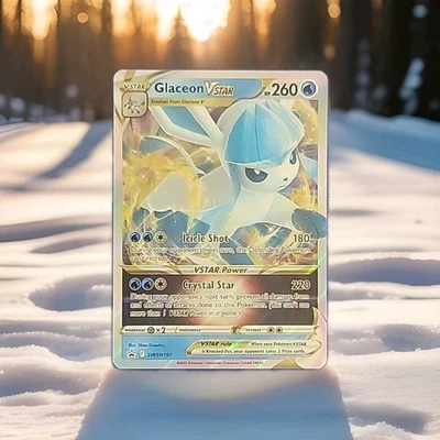Glaceon VSTAR SWSH197 SWSH: Sword & Shield Promo Cards Holo - Image 1 of 3