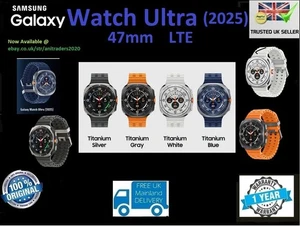 Samsung Galaxy Watch Ultra (2024)(2025) 47mm LTE Smartwatch Sealed Brand New - Picture 1 of 12