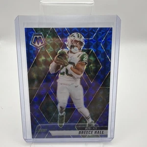 2025 Panini Mosaic Football -  Breece Hall - Blue Mosaic /99 - NY Jets - Bild 1 von 7