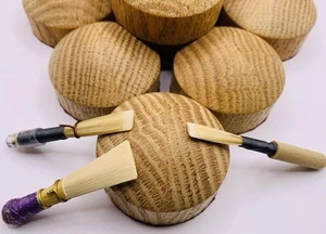 Großes Oboe Fagott Englischhorn Schneideklötze - Eiche - Bild 1 von 5