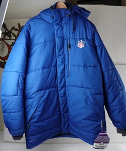NIKE NFL STORM FIT WINTER PARKA HOODED JACKET MENS USA SIZE XL BLUE - Picture 1 of 12