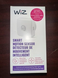 SENSOR DE MOVIMIENTO PHILIPS 603472 CON PILAS ALIMENTADO POR WIZ (PACK DE 1) - Imagen 1 de 4