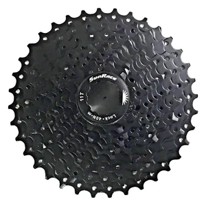 SunRace 10 Speed Cassette 11-36T CSMS1 MTB Black NEW - Picture 1 of 7