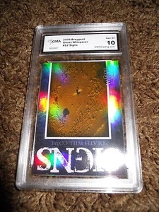 2009 Breygent Ghost Whisperer #S2 Signs Insert Trading Card Graded 10 - Bild 1 von 1