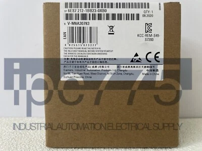 6ES7212-1BB23-0XB0 New Siemens PLC  6ES7 212-1BB23-0XB0 1PCS  Fast delivery - Image 1 of 4