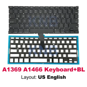 Neu für Macbook Air 13" A1369 A1466 US Tastatur mit Hintergrundbeleuchtung 2011-2017 Jahre - Bild 1 von 5