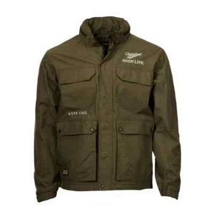HIGH LIFE OLIVE DRI DUCK© JACKET - Picture 1 of 2
