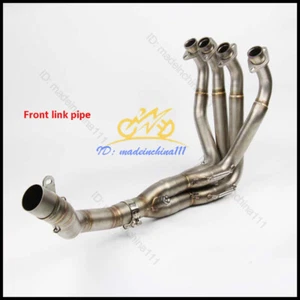 Motorcycle Exhaust Connect Link Pipe Header for Kawasaki Z900 Slip on System Tip - Picture 1 of 5