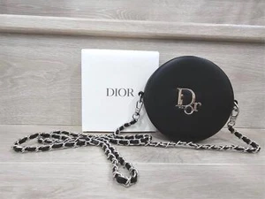Christian Dior Beauty VIP GWP Converted Black Round Pouch Case Bag - Bild 1 von 4