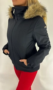 Killy Womens Ski Jacket Ladies Insulated Winter Snow Coat Fur Hood UK10 RRP£420 - Picture 1 of 16
