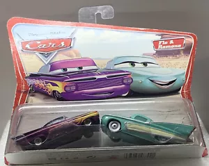 Disney Pixar Cars FLO and RAMONE Movie Moments Desert Card 2006 - Picture 1 of 2