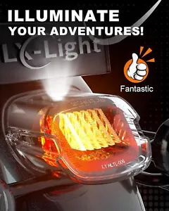 Unique LED Rear light Brake Turning Tail Light For Road King Softail Sportster - Picture 1 of 11