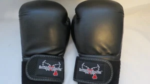 Century I Love Kickboxing 14 Ounce Black Boxing Sparring Gloves - Picture 1 of 4
