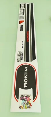 HONDA SQUASH DECAL CLEAR STICKER 1 SET - Image 1 of 4