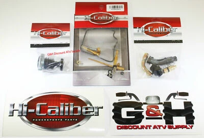 1991 1992 Honda TRX 300 Fourtrax COMPLETE Carburetor +Primer & Choke Rebuild Kit - Image 1 of 4