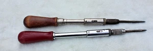 Lot-2 Yankee Spiral Screw Drivers North Bros Phila PA No 30 & No 130A Working - Picture 1 of 9
