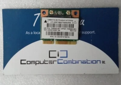 709505-001 709848-001 REV2 GENUINE HP WIRELESS CARD  - Image 1 of 3
