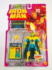 Iron Man Mandarin with Light Up Power Rings 5" Vintage Action Figure ToyBiz 1994