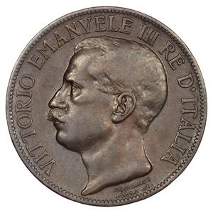 Italie - 10 centesimi 1911 Royaume d'Italie Victor-Emmanuel III cuivre - KM.51 - Imagen 1 de 2