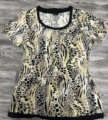 Top exfoliante baby phat estampado animal pequeño Foto 1 de 4