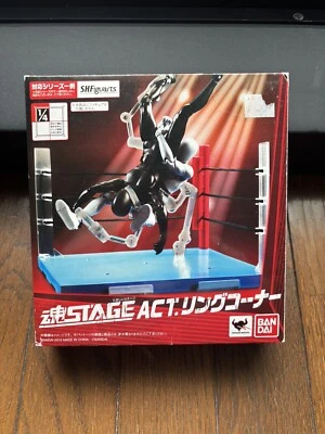 S.H.Figuarts Kinnikuman Tamashii Stage Act Ring Corner Red➕Tamashii Stage Act4×3 - Image 1 of 4