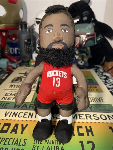 James Harden NBA Houston Rockets 10” Plush Bleacher Creature Figure 2020 plush Cover