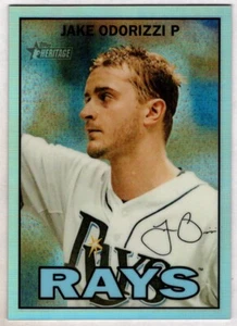 Jake Odorizzi 2016 Topps Heritage Chrome Refractor /567 - Picture 1 of 1