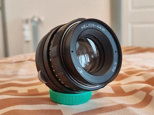 HELIOS-44M OBIETTIVO ZENIT M42 58mm f2 RARO URSS 8 LAME SWIRLY BOKEH VINTAGE⭐ - Imagen 1 de 21