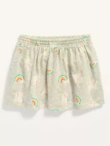 Old Navy Baby Toddler Girls Unicorn Rainbows Pull On Skort Size 18-24M 2T 3T 4T - Picture 1 of 1