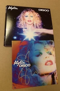 KYLIE MINOGUE - DISCO SIGNED AUTOGRAPHED CD OFFICIAL HMV UK LIMITED RARE TENSION - Picture 1 of 2
