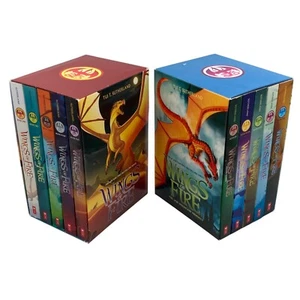 WINGS OF FIRE Dragonet Prophecy Series Box Sets Books 1-10 by Tui T. Sutherland - Picture 1 of 21