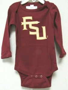 NCAA FL State Seminoles FSU logo su serigrafia manica lunga rampicante 2 piedi davanti - Foto 1 di 3