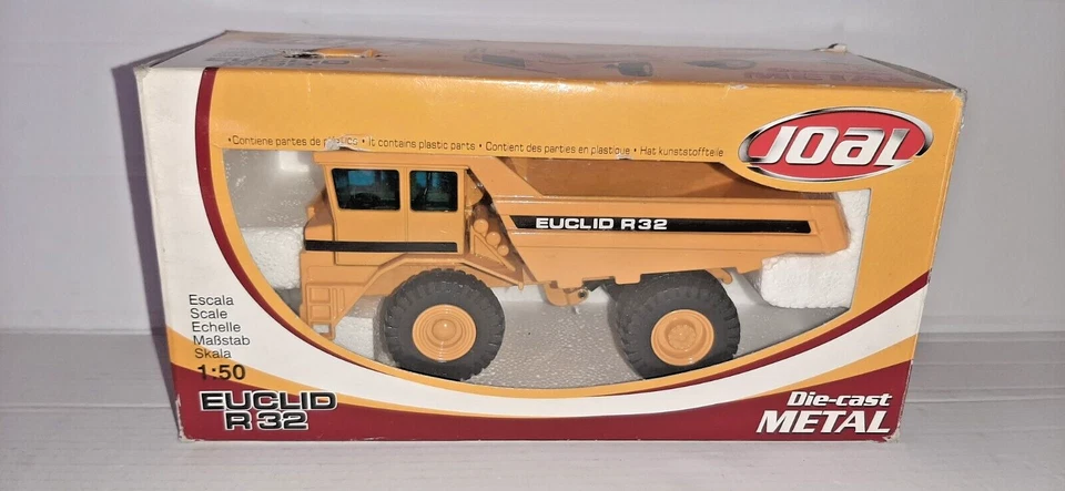 JOAL 1/50 EUCLID R32 DUMPER RIGIDO REF.228 - Immagine 1 di 1