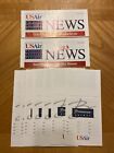 Usair Business Select Ticket Jackets (7) And Newsletters (2)