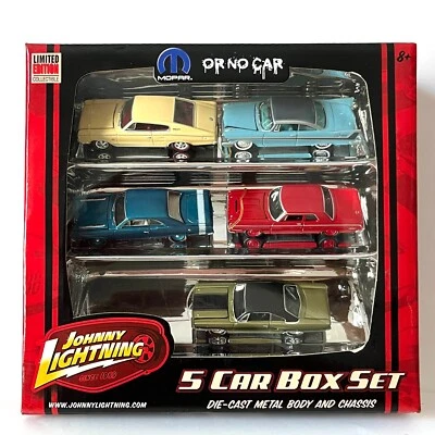 Johnny Lightning Mopar or No Car 5 Car Box Set 2007 Limited Edition - Image 1 of 4