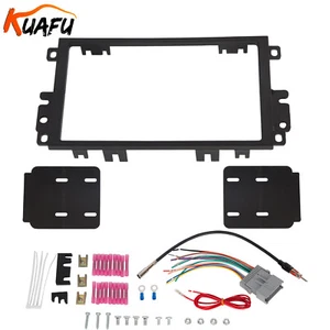 STEREO RADIO INSTALL DASH KIT DOUBLE WIRE HARNESS AND ANTENNA ADAPTER FOR CHEVY - Picture 1 of 12
