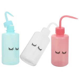 3PCS Lab Wash Bottles 250ml Plastic Squeeze Water Squirt Tattoo Lash Rinse - Picture 1 of 12
