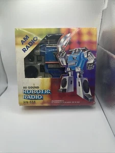 1984 HI-SOUND Robotic Radio/AM Radio HN-558 Vintage Toy - Picture 1 of 5
