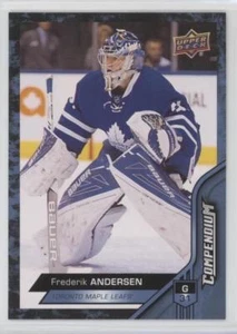 2016-17 UD Compendium BLUE #796 Frederik Andersen Toronto Maple Leafs - Picture 1 of 2
