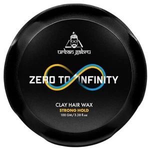 urbangabru Clay Hair Wax : Zero to Infinity- Strong Hold | Volume | Hair Style - Picture 1 of 6